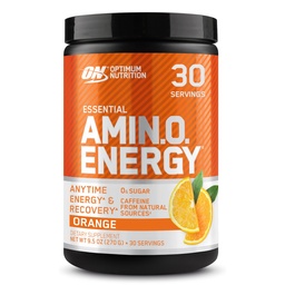 Optimum Nutrition Amino Energy - Pre Workout with Green Tea, BCAA, Amino Acids, Keto Friendly, Green Coffee Extract, Energy Powder - Orange, 9.5 Ounce, 30 Servings (Packaging May Vary)