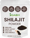 scash 600 Shilajit Kuru Ekstra Toz, 5.3 Ounce /150g, Shilajit Pure Himalaya Mineralleri Fulvic Acid ile, Fulvic Mineralleri Enerji Tamamı için Kombine