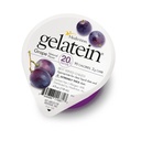 Medtrition Gelatein Grape - Yüksek Protein, Sugar Free Gelatin 20 gram proteinle | Açık sıvı diyetler için ideal, yutma zorlukları, bariatrik, diiyaliz ve oncology (12 Pack)