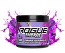 Rogue Energy Drink Toz Uzun Oyun Saatleri - Ruh Odaklığı için Oyun Enerji Tozu - Sugar & Gluten Free - Oyun Supplement with Caffeine & Vitamins - Made in USA (Grape Popsicle - 30 Hizmet)