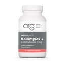 TorchPro B-Complex + L-Methylfolate 5 mg - Kadınlar ve Erkekler için Meks Vitamin B Kompleksi, Hücre Enerji Desteği Folate, Niacin ve Biotin, VIT B Supplement - 30 Vegan Capsules