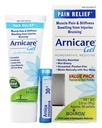 Boiron Arnicare Gel 2.6 oz with Arnica Montana Pellets 80 ct Bluetube