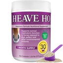 HEAVE HO Equine Respiratory Support Supplement for Horses, Supports Normal Lung & Immune Function, Sugar Free Apple Flavor, 30 Servings