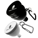 Küçük & Büyük 2Pack | Portatif Protein Toz Su Şişesi Funnel | Pre-Workout, BCAA'nın ve Protein Tozu | Soğutma Su Şişe Supplement Konteyner to-Go