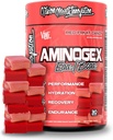 VMI Sports Aminogex Ultra | BCAA Powder | Amino Acids + Betaine and Glutamine | Amino Acid Post Workout Recovery Drink | Intra Workout Drink with Electrolytes | (30 Servings) (Red Fruit Candy)