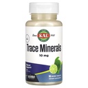 KAL Trace Minerals, 10 mg Mineral Supplements, Natural Lime Flavor Trace Minerals Supplements, Instant Dissolve ActivMelt Tabletleri Optimal Trace Mineral Aborpsiyon, 90 Hizmet, 90 Mikro Tabletler, 90 Mikro Tabletler,