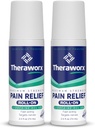 Theraworx Maximum Strength Pain Relief Roll-On with Lidocaine, Fast-Acting - 2.5 Oz - 2 Count