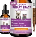 Cat & Dog Urinary Tract Infection Treatment - Support Bladder, Kidney & Incontinence - Cranberry Supplement for Cats & Dogs - Pet UTI Supplement - Pet Kidney Support - Roast Chicken Flavor