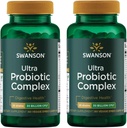 Swanson Ultra Probiyotik Kompleks 30 Milyar Cfu 60 Veg Capsules (2 Pack)