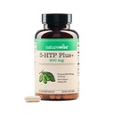 The NatureWise 5-HTP 200 mg Supplement from Griffonia Tohums with Copha B6 - Mood Support and Natural Sleep Aid for Yetişkinler - Gecikmiş-Release, Vegan - 60 Kont[2-Month Supply]