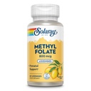 SOLARAY Metil 800 mcg - 470 mcg Folic Asit - 5-MTHF Prenatal Vitaminler - Doğal Limon Flavor - Doğal Tatlıcılar - Lab Onaylandı - 60 Günlük Garanti - 60 Hizmet, 60 Lozenges