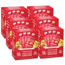 Tasarımcı Wellness proteini Smoothie, Real Fruit, 12g protein, Low Carb, Zero Sugar, Gluten-Free, Non-GMO, Yapay Renkler veya Flavors, Strawberry Banana, 24 Kont