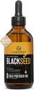 CARAWAY Organik Siyah Tohum Yağı - Soğuk Baskı Nigella Sativa Yağı - Saf ve Unrefined - Immune Support, Hair and Skin Care | Glass Şişe Şişe