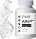 NAD+ Supplement with CoQ10 200mg, PQQ, Nicotinamide Riboside, Shilajit for Anti Aging Skin & Cell Vitality Longevity Blend #1 Made with Himalayan Shilajit and NAD - 30 Veggie Capsules