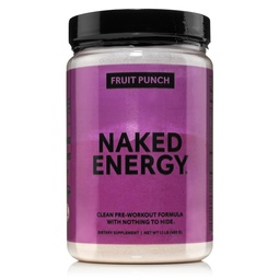 NAKED Meyve Zümrüt Enerji - Erkekler ve Kadınlar için Temiz Pre Workout Supplement, Vegan Dostu, Nodrew Sweeteners, Colors Or Flavors - 30 Servisler