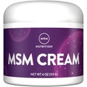 MRM MSM Cream with Vitamin A & D - Topical MSM Moisturizer Balm for skin health and joint comfort, Hands, Feet, Scar Support & Comfort - 4 Oz