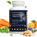 Ocu-Plus Formula – Per Health Supplement with Lutein & Zeaxanthin – Visual Clarity, Night Vision & Macular Health – Bilberry, Ginkgo Biloba & NAC – 60 Capsules