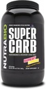NutraBio Super Carb - 60 Hizmetler (Raspberry Lemonade)