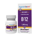 Üstün Kaynak No Shot Vitamin B-12 Cyanocobalamin 1000 mcg - Vitamin B-12 Enerji Üretimi, Beyin Sağlığı ve Genel Wellness - Sublingual Tabletler - 100 Dissolvable Tabletler - 100 Dissolvable Tabletler