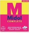 Midol Complete Caplets, 24Count (Pack of 2), Ambalaj Vary