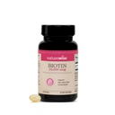 NatureWise High Potency Biotin 10,000 mcg Softgels - Biotin for Hair Growth Women & Men + Skin & Nails Support - Non-GMO, USA Manufactured - 120 Softgels[120-Day Supply]