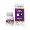 Üstün Kaynak No Shot Vitamin B-12 Cyanocobalamin 5000 mcg - Vitamin B-12 Enerji Üretimi, Beyin Sağlığı ve Genel Wellness - Sublingual Tabletler - 100 Dissolvable Tabletler - 100 Dissolvable Tabletler