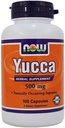 Şimdi Yucca 500 mg, 100 Capsules (Paket of 4)