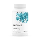 THORNE - 5-MTHF - Medeniyet (Active B9 Folate) Tamam - Kartiovascular Health, Fetal Development, Nerve Health, Medeniyet ve Homocysteine Seviyeleri * - 60 Hizmet - 5MTHF 1 mg