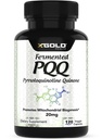 X Gold Health PQQ, Pyrroloquinoline Quinone, 20 mg, 120 Capsules, Promotes the Growth of New Mitochondria, Gluten-Free, Non-GMO, Vegetarian