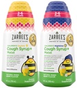 Bundle of Zarbee's Kids Cough + Mucus Daytime and Nighttime for Children 2-6 with Dark Honey, Ivy Leaf, Zinc & Elderberry, 1 Pediatrician Recommended, Drug & Alcohol-Free, Mixed Berry Flavor, 4FL Oz