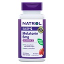 Natrol Melatonin 5 Mg, 250 Hızlı Dissolve Tabletler Strawberry Flavor