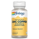 SOLARAY Zinc Copper Amino Acid Chelate, 100 VegCaps