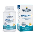 Nordic Naturals Omega-3D, Lemon Flavor - 120 Soft Gels - 690 mg Omega-3 + 1000 IU Vitamin D3 - Fish Oil - EPA & DHA - Immune Support, Brain & Heart Health, sağlıklı Bones - Non-GMO - 60 Hizmetler