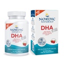 Kuzey Naturals DHA Xtra, Strawberry - 90 Soft Gels - 1660 mg Omega-3 - Beyin ve Nervous Sistem Desteği için Yüksek Lisans DHA Formula - Non-GMO - 45 Hizmet