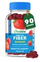 Lifeable Sugar Free Fiber Gummies for Adults | 4g | Great Tasting Fiber Supplement Gummies | Keto Friendly, Gluten Free, Vegan, Non GMO Prebiotic Fiber | for Digestive Health | 90 Gummies