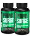 Jacked Factory Testosterone Booster for Men PRIMASURGE - w/Tongkat Ali, PrimaVie, Ashwagandha - Boost Vitality, Muscle Growth & Energy | Natural Test Booster Supplement - 180 Veggie Pills