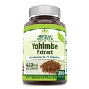 Herbal Sırları Yohimbe Çeviri 450 mg Supplement | Veggie Capsules | Non-GMO | Gluten Free | Made in USA (1 Pack, 250 Count)
