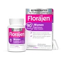 Florajen Women's Vaginal Probiyotiks, Kadınlar için Yetişkinler ve Bloating Relief için Gut Health & Constipation Relief, 90 Capsules (3 Packs of 30)