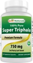 En İyi Doğal Triphala 750 mg 120 Vcaps