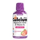 Bluebonnet Nutrition Liquid Calcium Citrate Calcium Citrate, Magnesium Citrate, Vitamin D3, Bone Health, Gluten Free, Soy Free, Milk Free, Kosher, 32 Servings, Strawberry Flavor, 16 Fl Oz (Pack of 1)