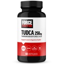 Kuvvet Faktörü TUDCA Liver Support Supplement, Gallbladder Health ve Liver Health için Güçlü Bile Salt, Tauroursodeoxycholic Acid, Klinik Dose, Vegan Dostu, Non-GMO, 60 Sebze Capsules