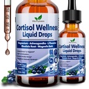 Kadınlar ve Erkekler için Cortisol Supplements, 17-in-1 Cortisol Function Detox Manager w. Magnezyum Glycinate Ashwagandha, L-Theanine, Phosphatidylserine, Hormonlar Kadınlar için Dengelendi, Yeniden Değer Mood Focus, Sleep