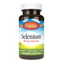 Carlson - Selenium, 200 mcg Yeast-Free, Prostate Health & Immune Support, Antioksi, 180 kapsül