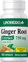 Lindberg Ginger Root Capsules | 100 Count | Non-GMO, Gluten Free Supplement