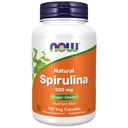 Şimdi Gıdalar Beta-Carotene (Vitamin A) ve B-12 ile Doğal Spirulina 500 mg ve doğal olarak protein ve GLA (Gamma Linolenic Acid), 120 Veg Capsules