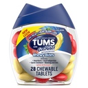 TUMS Chewy, Gas Relief, Lemon & Strawberry ile Antacid Tabletleri Çekir - 28 Kont