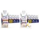 Max protein Beslenme Shake'yi 30g proteini, 1g Sugar, High Protein Shake, Creamy Peach & French Vanilla, Liquid, 11 fl oz (Paket 12)