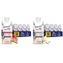 Max protein Beslenme Shake'yi 30g proteini, 1g Sugar, High Protein Shake, Cherry Cheesecake & French Vanilla, 11 fl oz, 12 paket