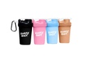 Colors 4 Pack - 4oz Mini Shaker Şişe Pre Workout, Kretine, Small Scoop Supplements (Not for protein) Clip & Shaker Ball