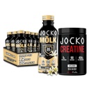 Jocko Mölk Grass Fed Protein Shakes - Içmeye Hazır (12'nin paketi) Vanilla + Jocko
